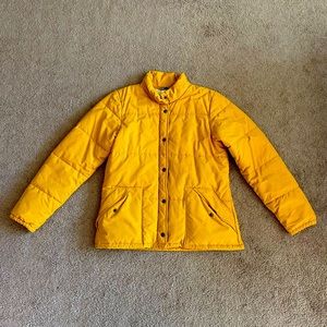 REI Yellow Puffer Jacket